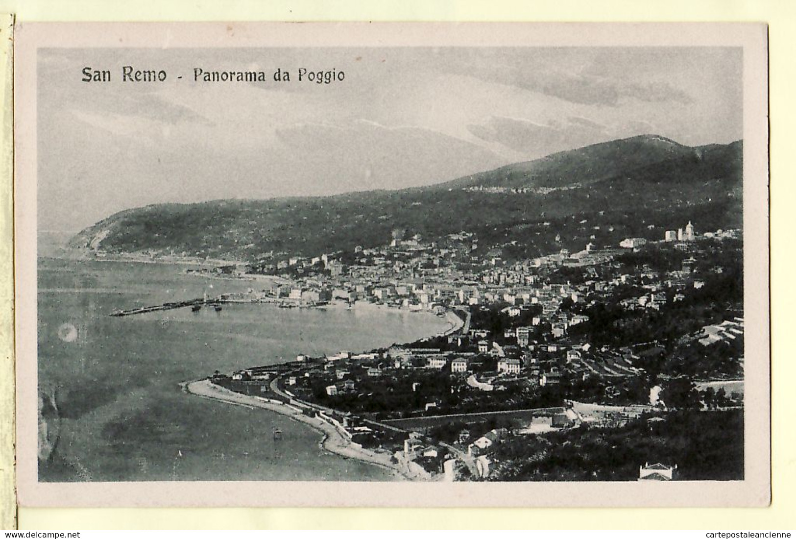 26844 / ⭐ SANREMO Liguria SAN REMO Panorama Da POGGIO 1910s Edit ? 898874 Italy Italie Italia Italien  - San Remo