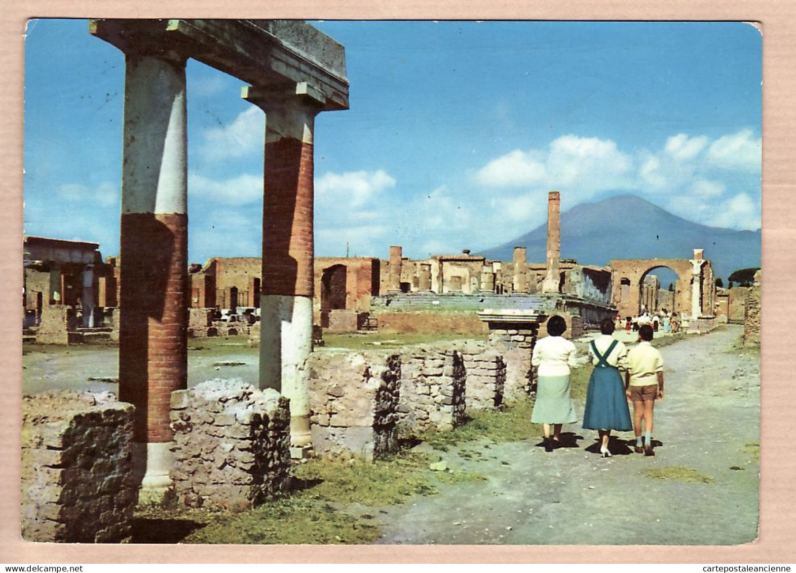 26847 / ⭐ POMPEI Campania Veduta Del FORO Vue Du Forum 1961 CARCAVALLO N°10 Italy Italie Italia Italien  - Pompei