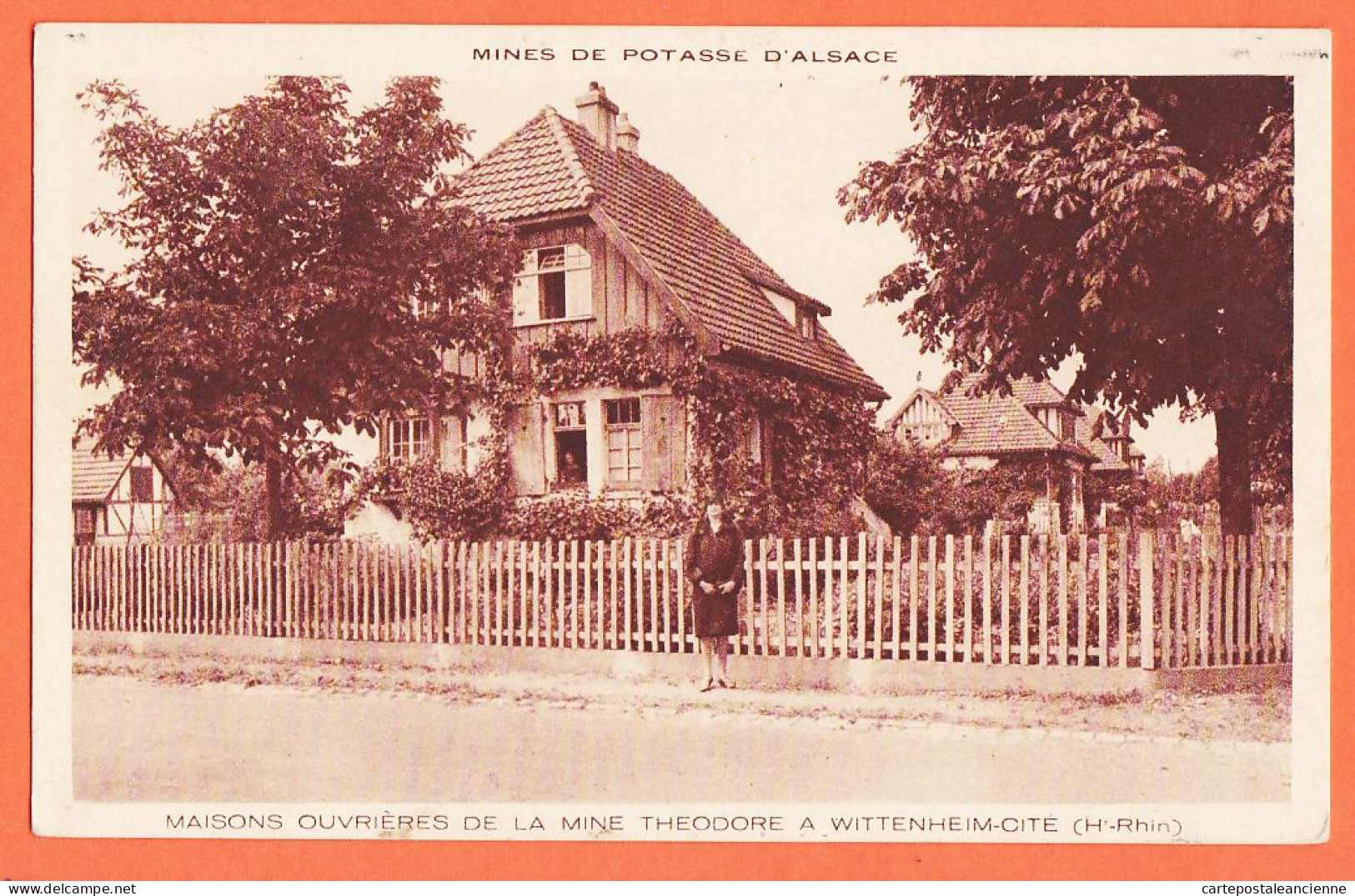 26706 / ⭐ WITTENHEIM-CITE 68-Haut-Rhin Maisons Ouvrières Mine THEODORE Mines Potasse D' ALSACE 1930s BRAUN 269 - Wittenheim