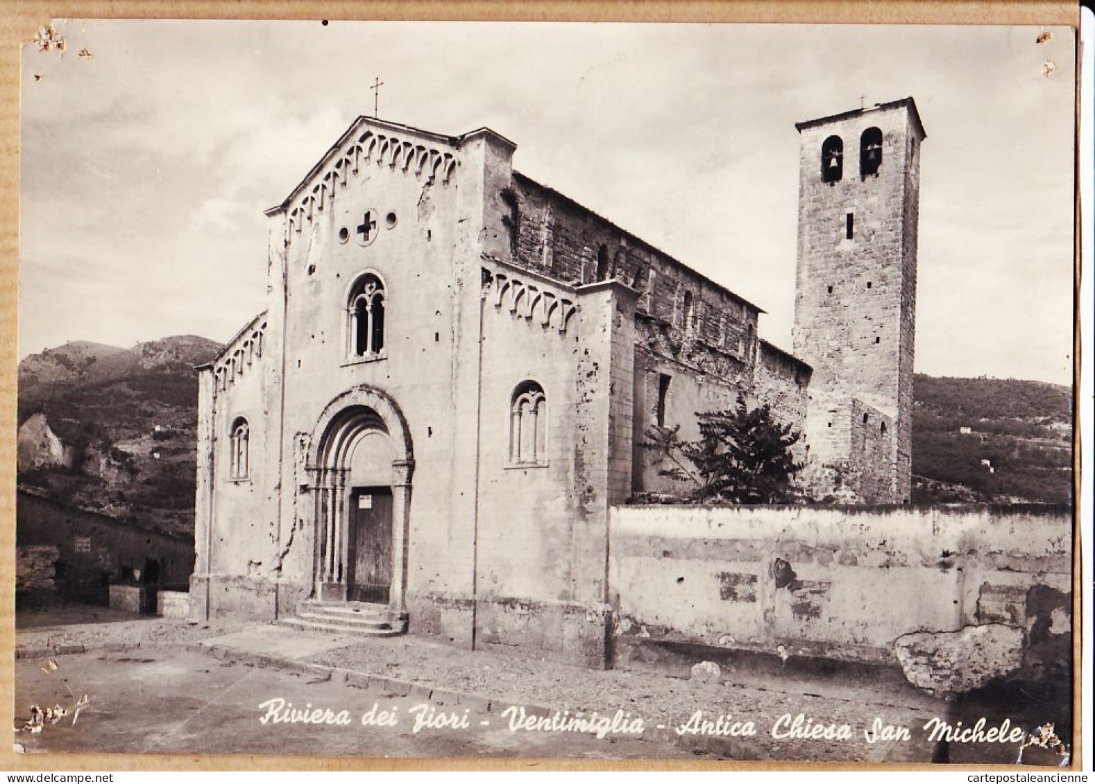 26987 / ⭐ Peu Commun VENTIMIGLIA Riviera Dei FIORI Antica Chiesa SAN-MICHELE 1950s DITTA CASELLA Libreria INTERNAZ - Imperia