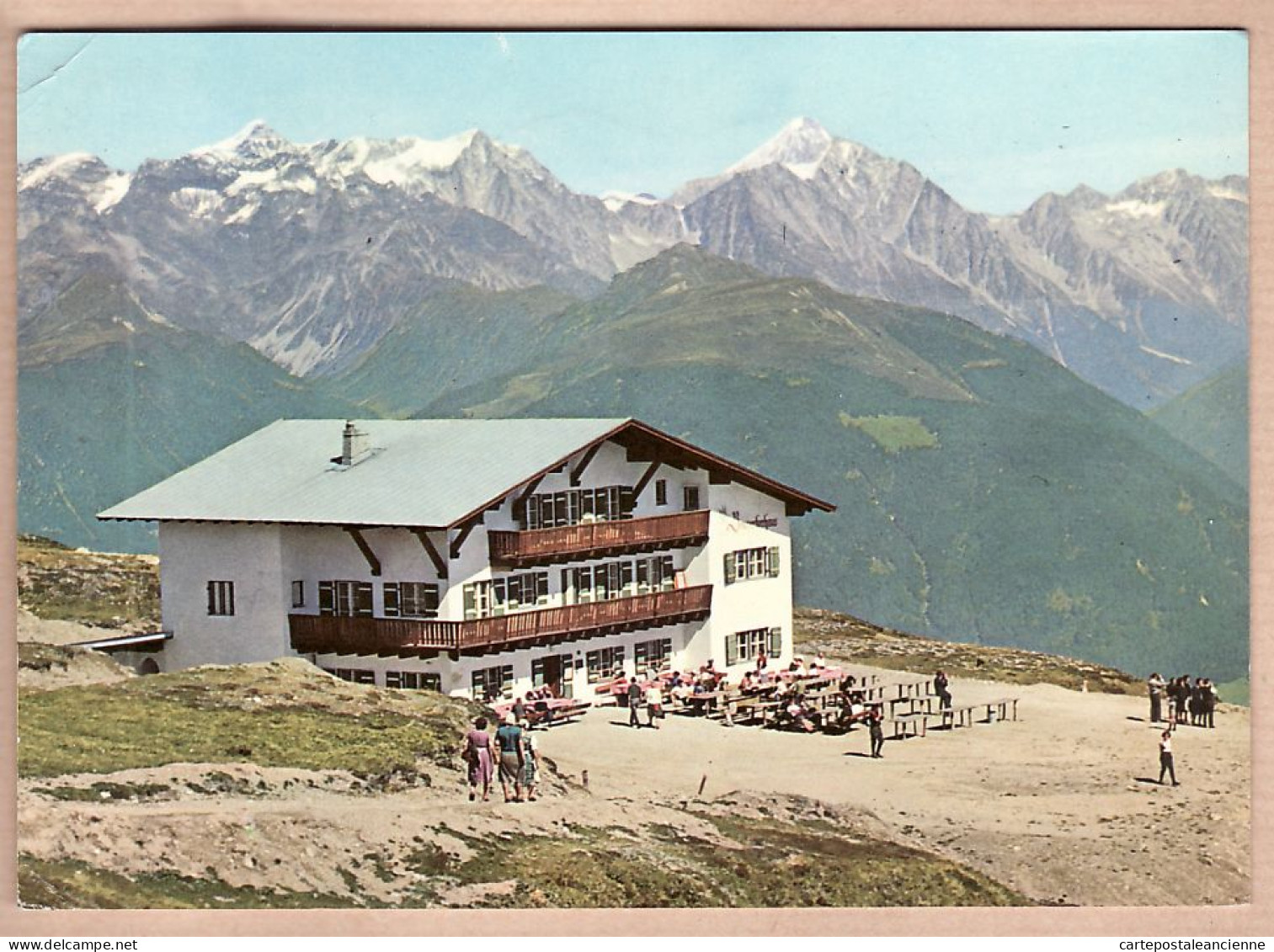 26794 / ⭐ BRUNICO Bruneck BRUNECKER Kromplatz 1973 Schutzhuttengenossenschaft Alpenverein Sud-Tirol Chalet Restaurant  - Bolzano (Bozen)