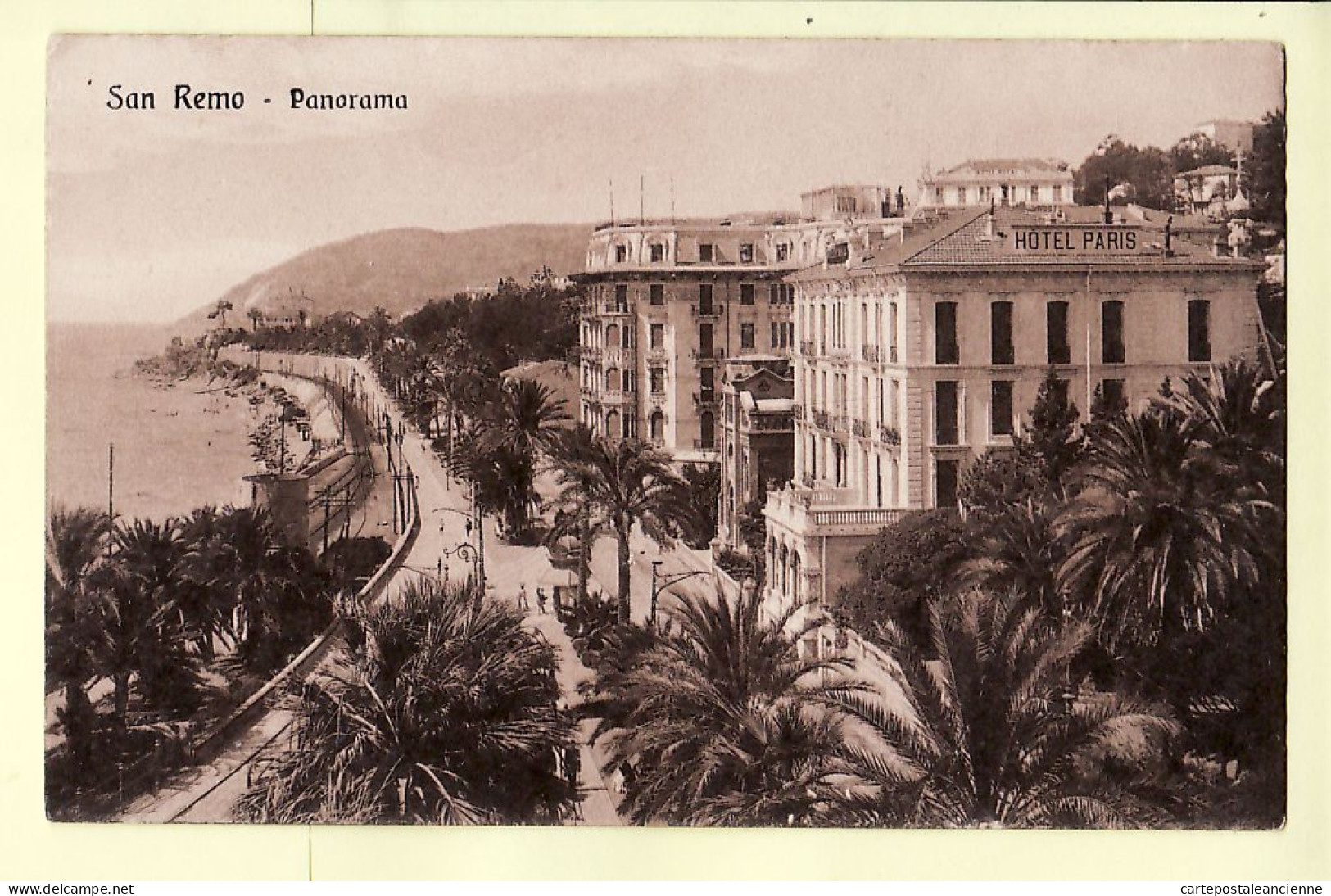 26846 / ⭐ Liguria SANREMO SALUTI De SAN REMO PANORAMA 1920s ¤ S.Edit 18049 Italia Italie - San Remo