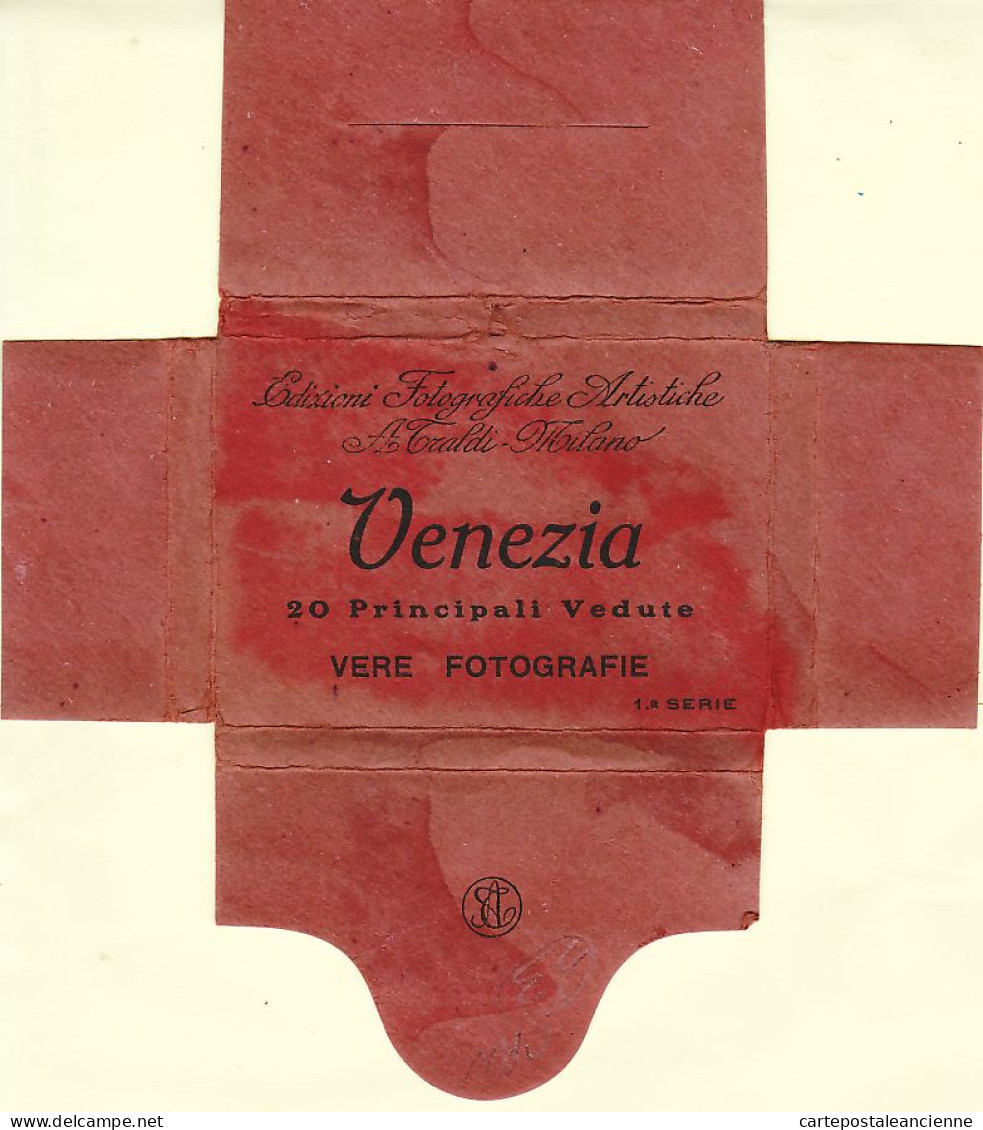 26784 / ⭐ VENEZIA Venice VENISE QUADRI PALAZZO DUCALE Etui 20 Vere Fotografie 98x68mm FOTO SAM Milano 1930s Italia - Venezia (Venedig)