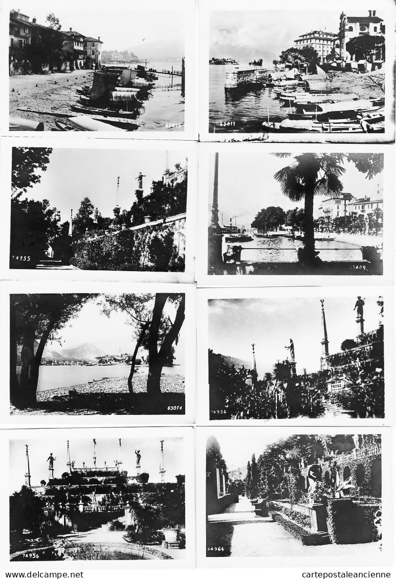 26782 / ⭐ Lombardia LAGO MAGGIORE Lac Majeur 20 Veoute Grafia ROMA Fotografie 100x75mm Edizioni Arte 1930s Italia Italie - Varese