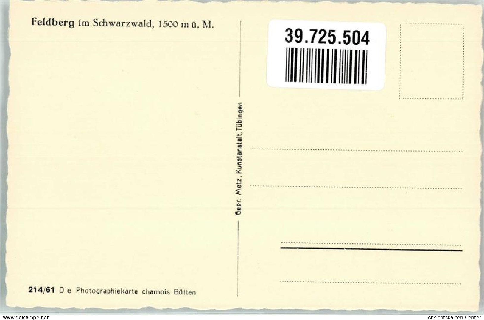 39725504 - Feldberg , Schwarzwald - Feldberg
