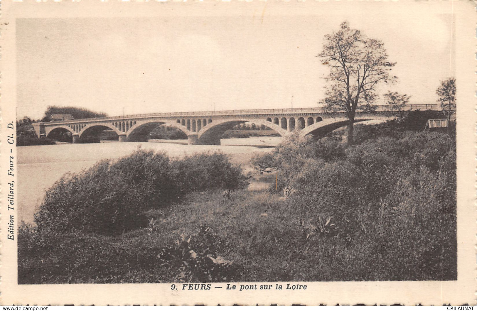 42-FEURS-PONT SUR LA LOIRE-N T6022-B/0287 - Feurs