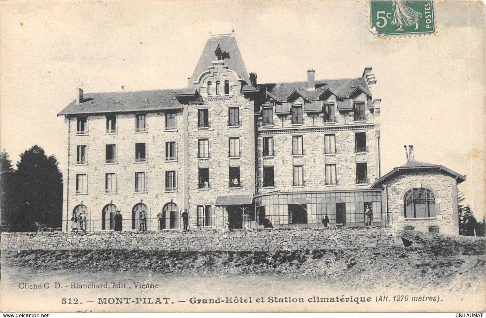 42-MONT PILAT-GRAND HOTEL-STATION CLIMATERIQUE-N T6022-B/0173 - Mont Pilat