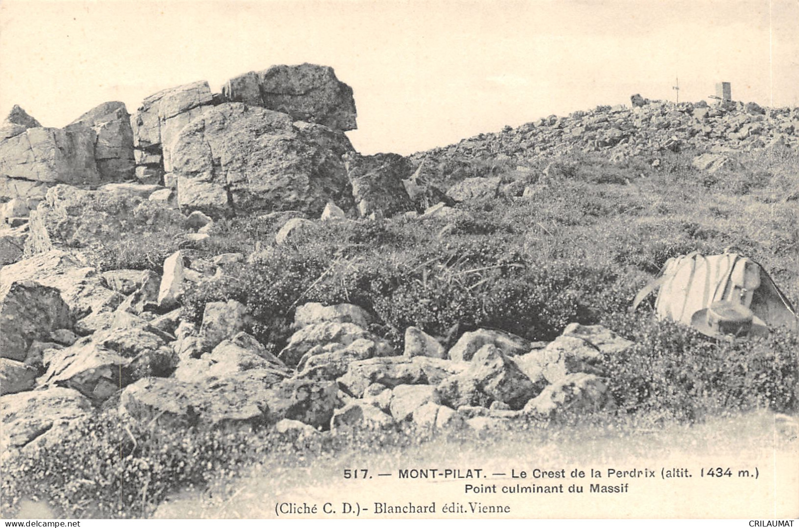 42-MONT PILAT-LE CREST DE LA PERDRIX-N T6022-B/0137 - Mont Pilat