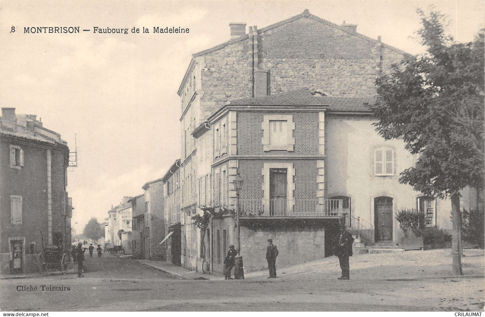 42-MONTBRISON-FAUBOURG DE LA MADELEINE-N T6022-A/0301 - Montbrison