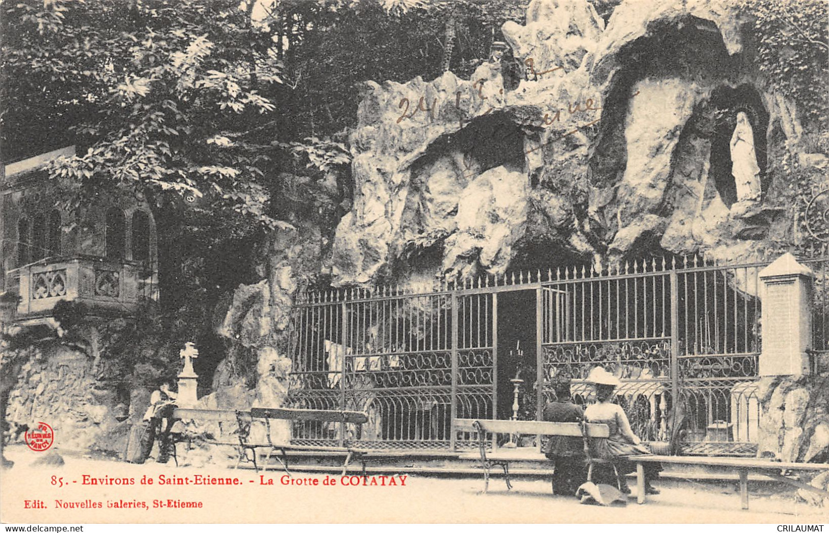 42-LE CHAMBON FEUGEROLLES-GROTTE DE COTATAY-N T6022-A/0233 - Le Chambon Feugerolles