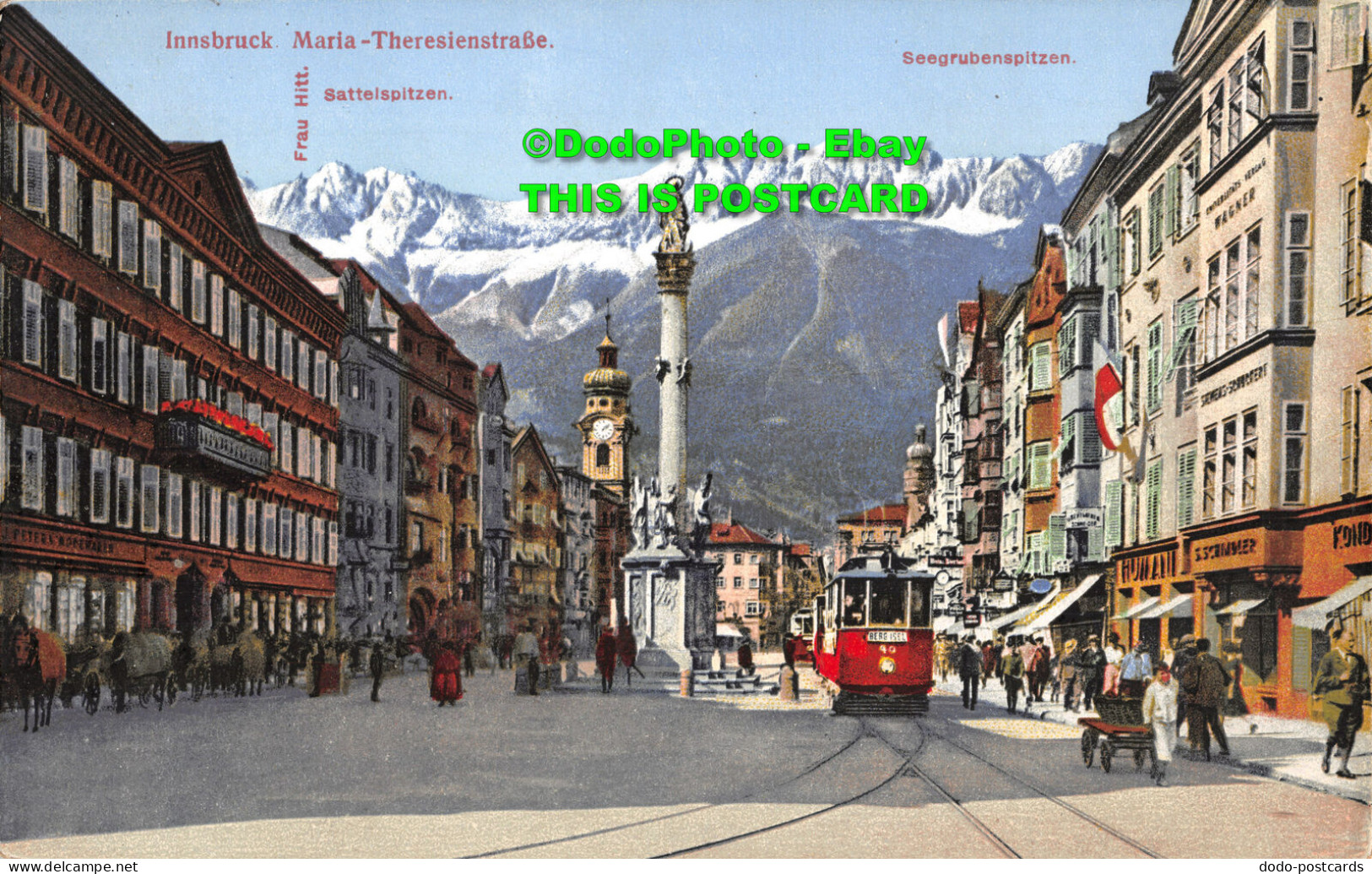 R424990 Innsbruck. Maria Theresienstrasse. Karl Redlich. F 79 - World