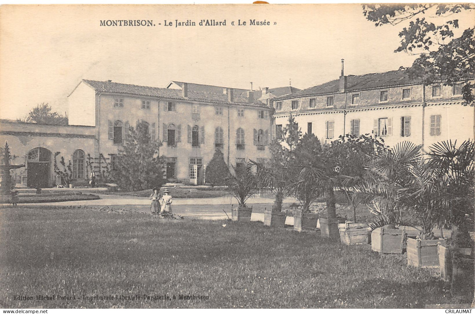 42-MONTBRISON-JARDIN D ALLARD LE MUSEE-N T6022-A/0175 - Montbrison