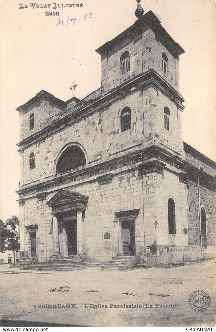 43-YSSINGEAUX-EGLISE PAROISSIALE-N T6022-E/0327 - Yssingeaux