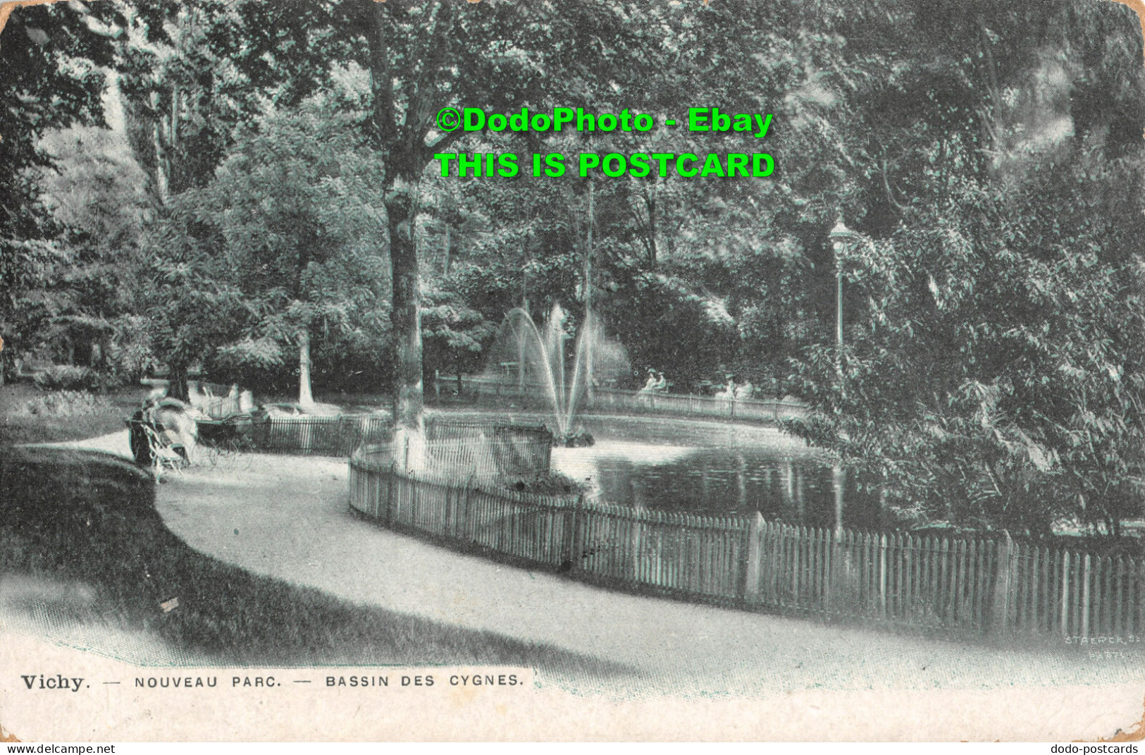 R424578 Vichy. Nouveau Parc. Bassin Des Cygnes. 1908 - World