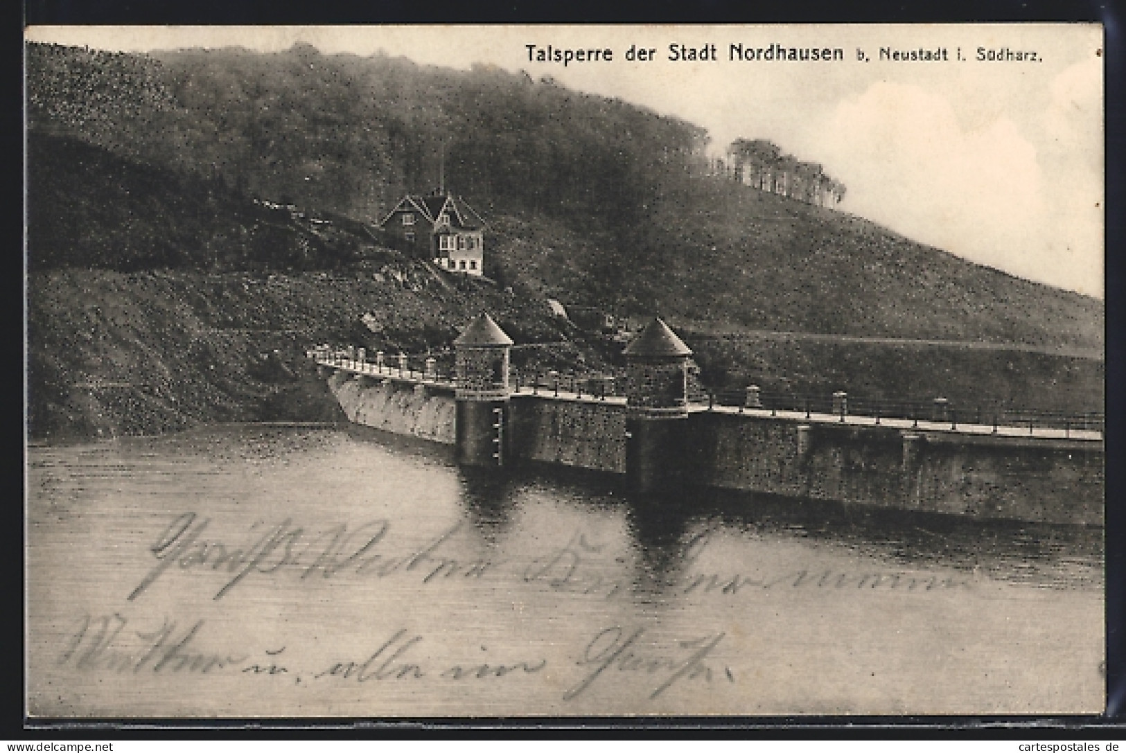 AK Nordhausen / Harz, Blick Zur Talsperre Der Stadt Nordhausen  - Nordhausen