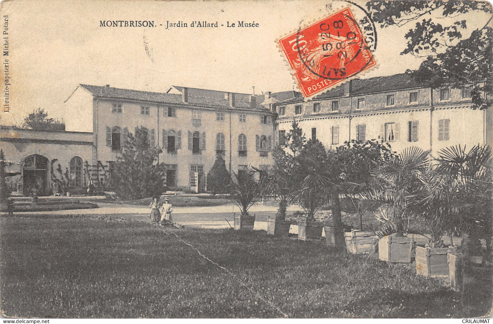 42-MONTBRISON-JARDIN D ALLARD-LE MUSEE-N T6022-C/0323 - Montbrison