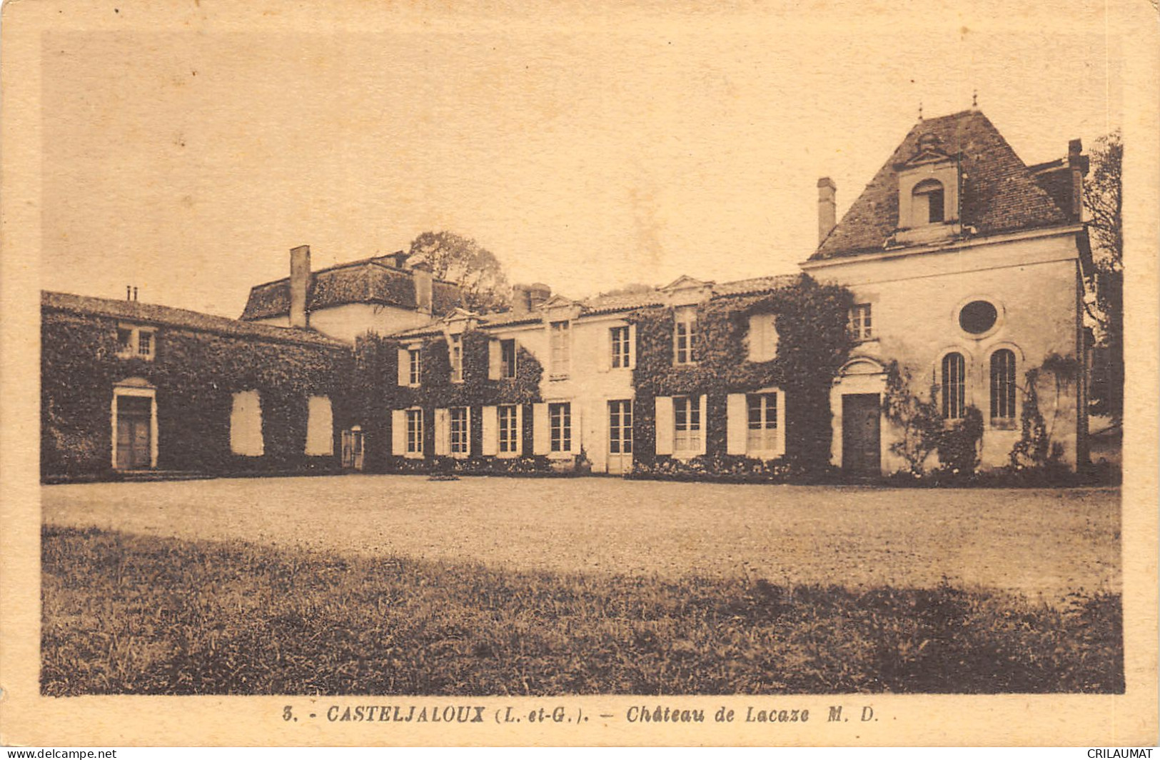 47-CASTELJALOUX-CHÂTEAU DE LACAZE-N T6022-H/0101 - Casteljaloux