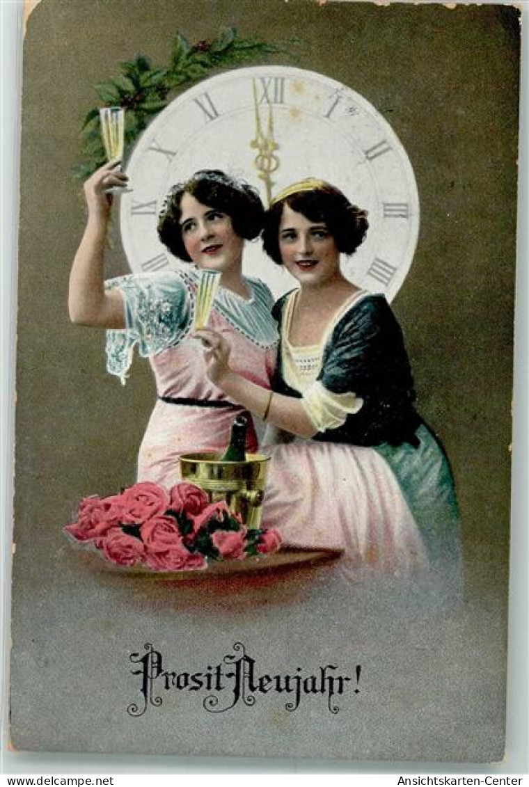 39678804 - Uhr Sekt Frauen Rosen R U K Serie 2345/3 - Anno Nuovo