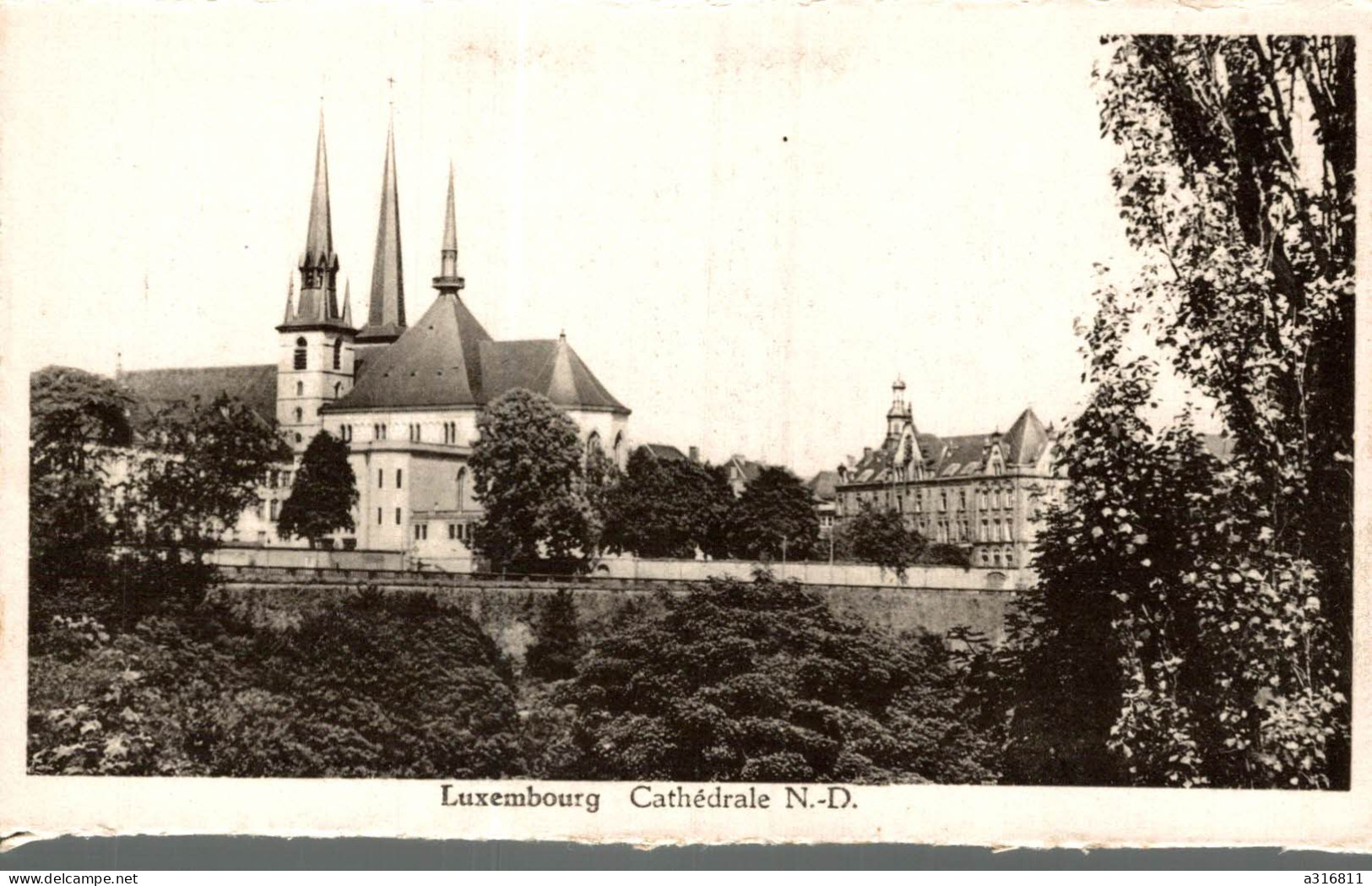 Luxembourg Cathedrale - Luxemburg - Town