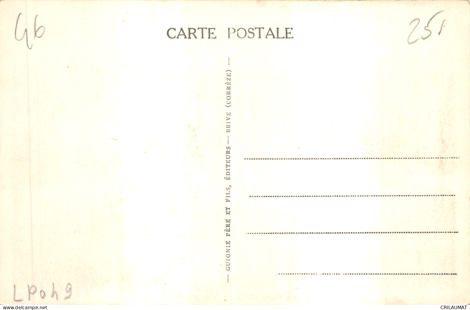 46-CONDAT-VUE GENERALE-N T6022-F/0139 - Condat