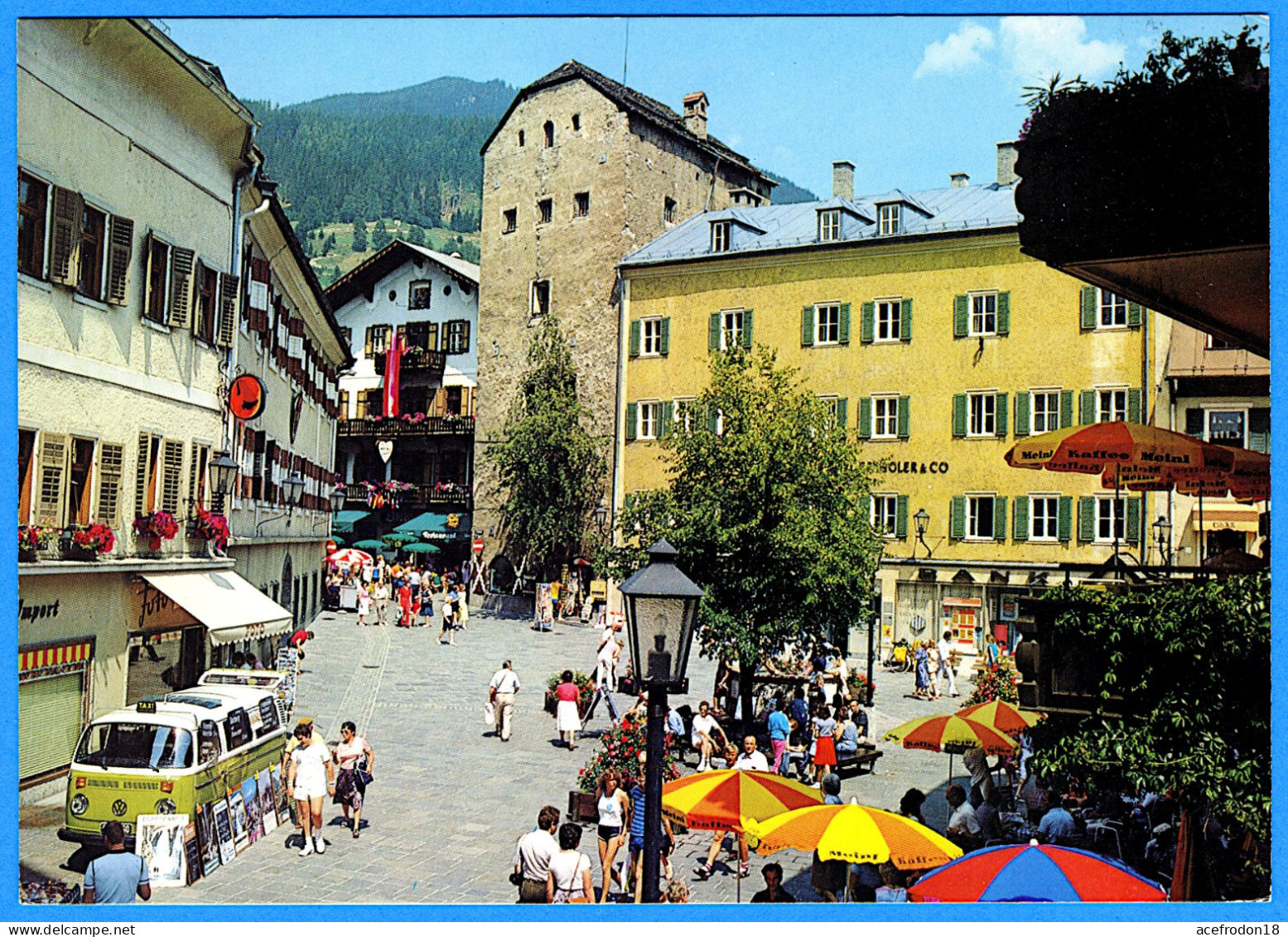 Salzbourg - Zell Am See - Stadtplatz Mit Vogt-Turm - Zell Am See