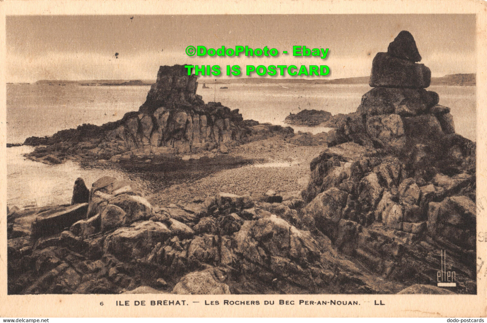 R425797 Ile De Brehat. Les Rochers Du Bec Per An Nouan. LL. 6. Levy Et Neurdein - World