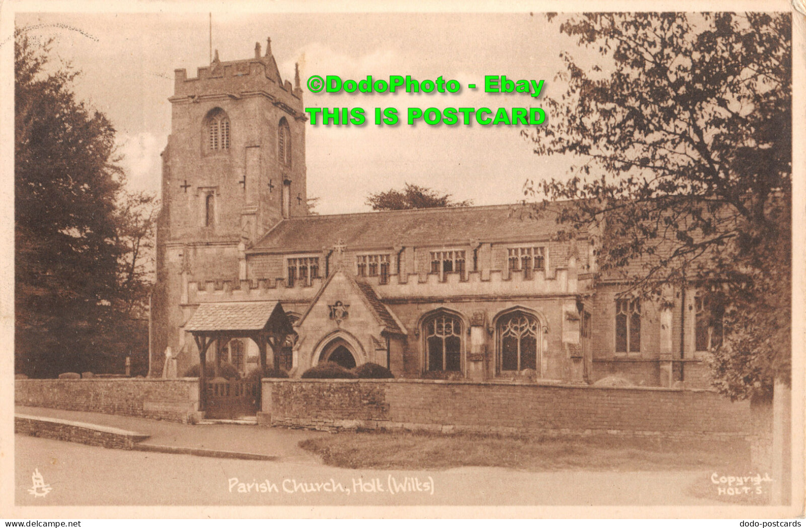 R425410 Holt. Wilts. Parish Church. Tuck - World