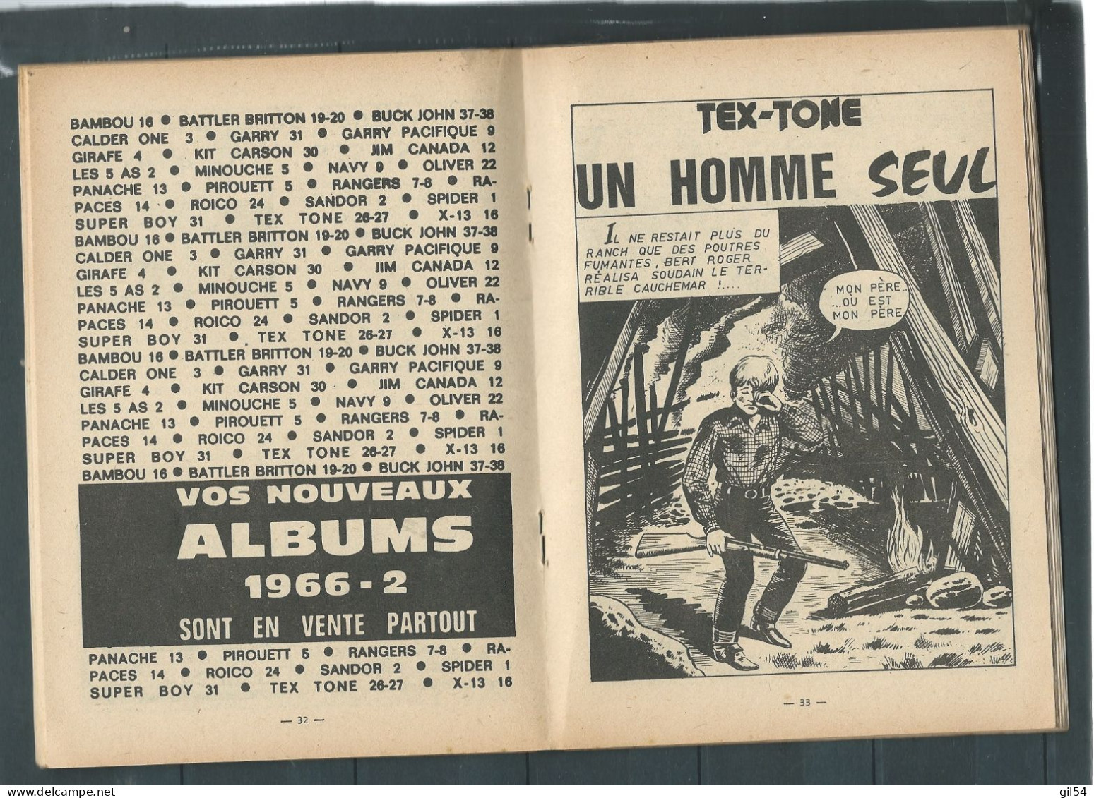 Bd " Tex-Tone  " Bimensuel N° 231 " La Découverte Du Professeur "      , DL  4er Tri. 1966 - BE- RAP 1002 - Piccoli Formati