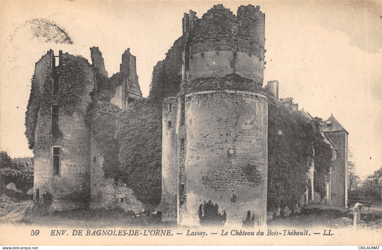 53-LASSAY-CHÂTEAU DU BOIS THIBAULT-N°6023-D/0215 - Lassay Les Chateaux