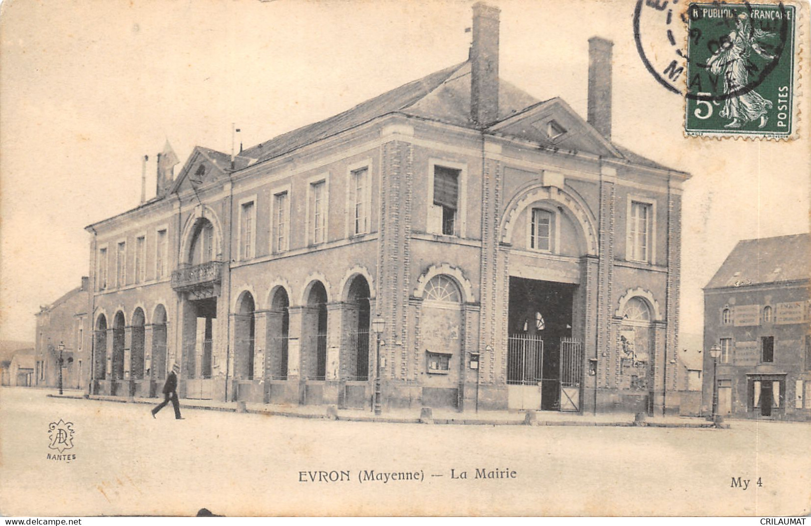 53-EVRON-LA MAIRIE-N°6023-D/0137 - Evron