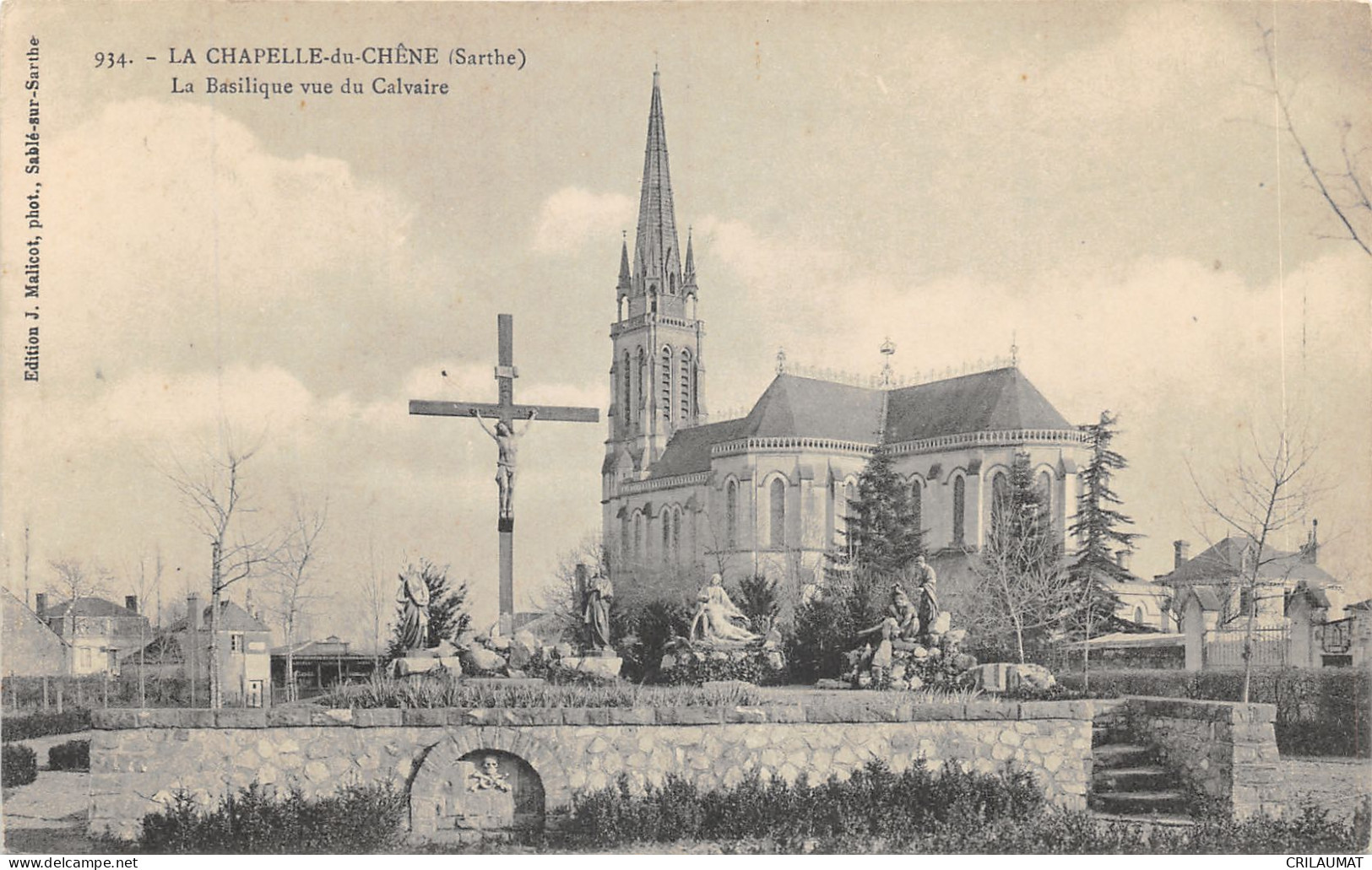 72-LA CHAPELLE DU CHENE-LA BASILIQUE-N°6023-C/0395 - Andere & Zonder Classificatie