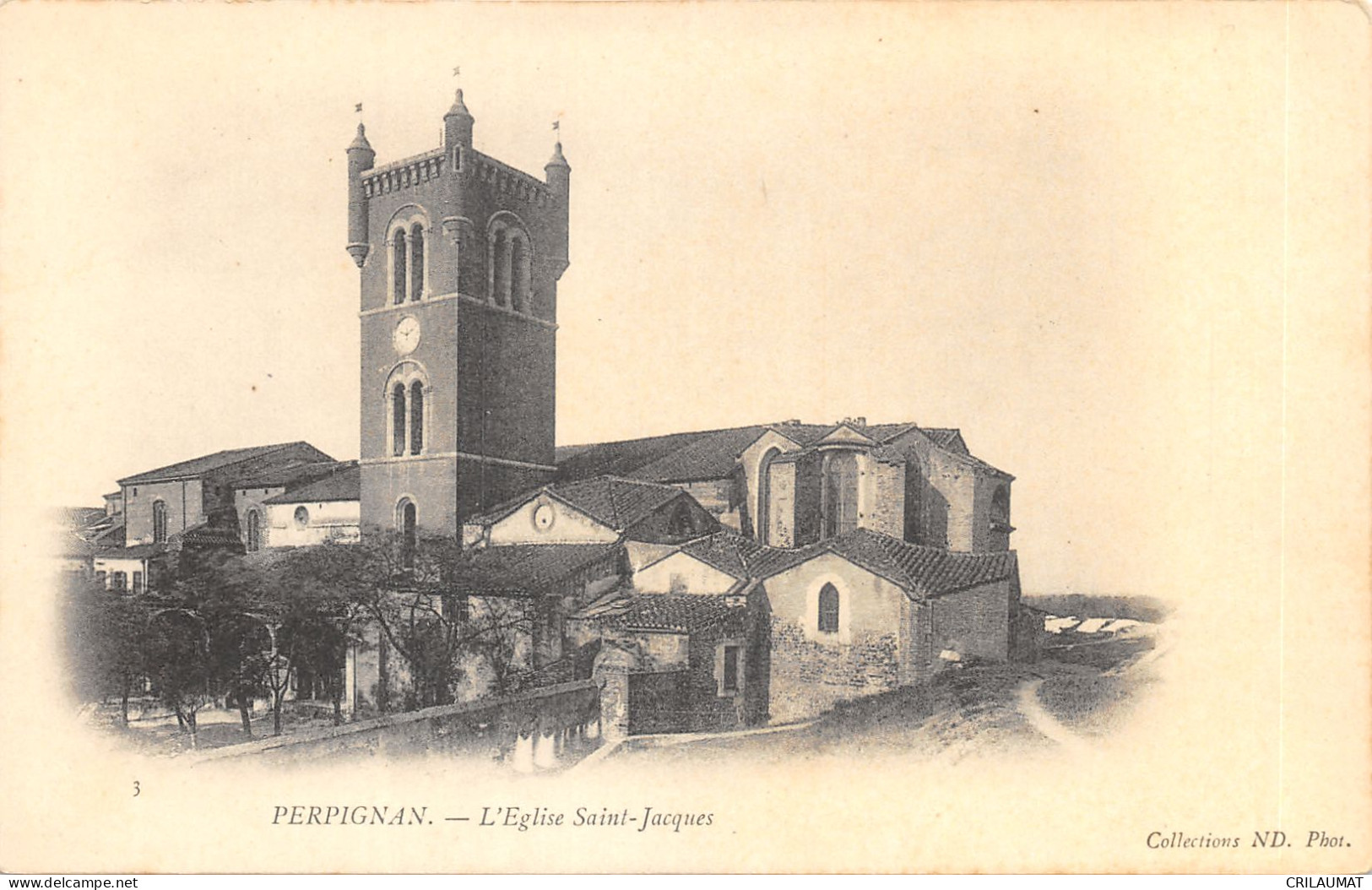 66-PERPIGNAN-EGLISE SAINT JACQUES-N°6023-G/0319 - Perpignan