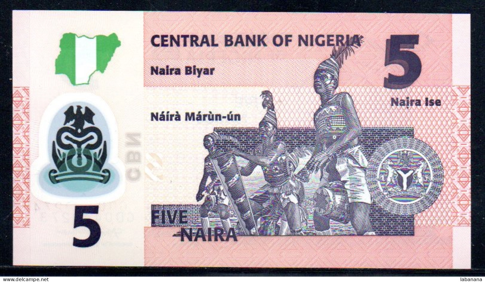 688-Nigeria 5 Naira 2011 GD044 Neuf/unc - Nigeria