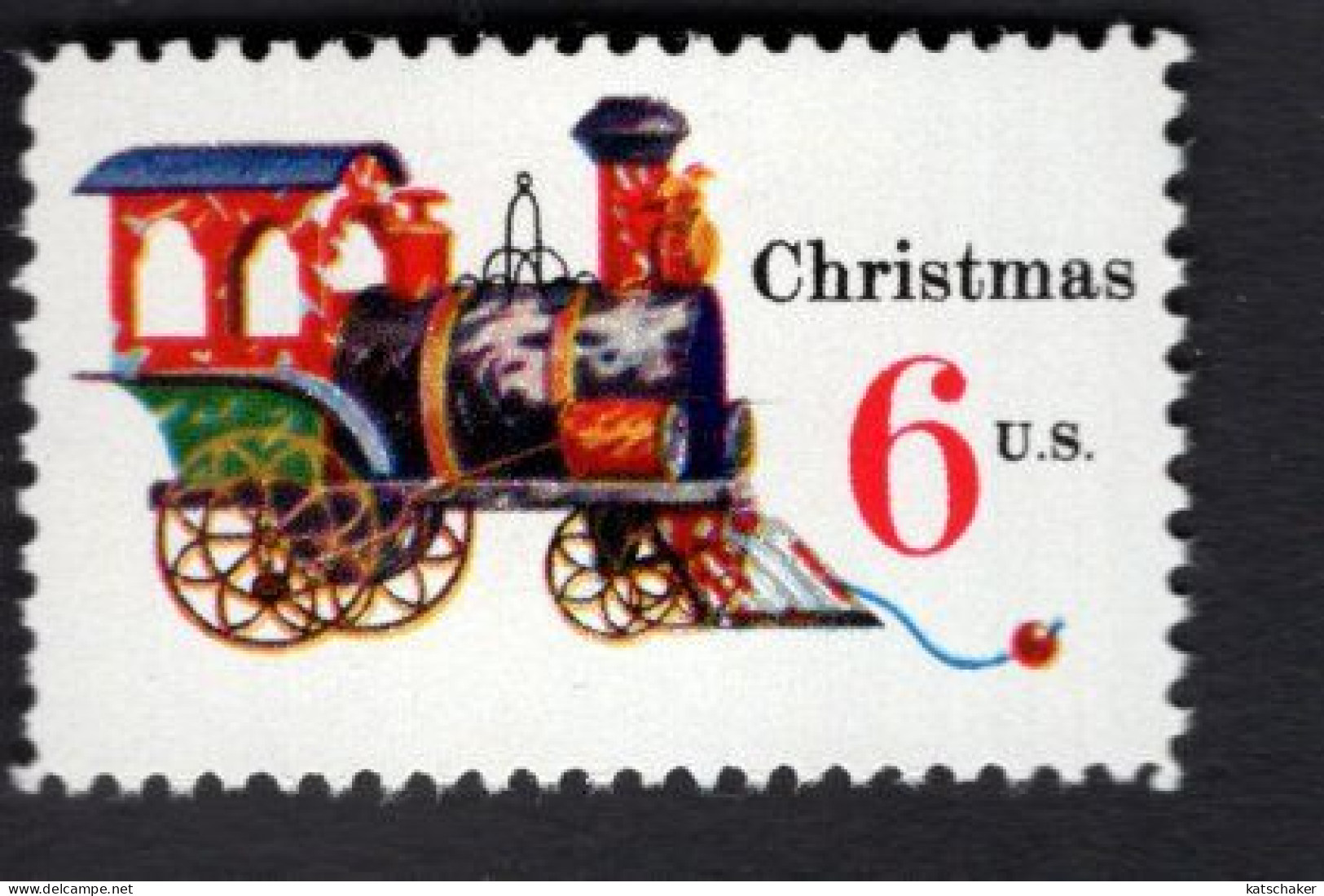 2011868822 1970 SCOTT 1415 (XX) POSTFRIS MINT NEVER HINGED - CHRISTMAS CHILDREN TOYS - TIN & CAST-IRON LOCOMOTIVE - Ongebruikt