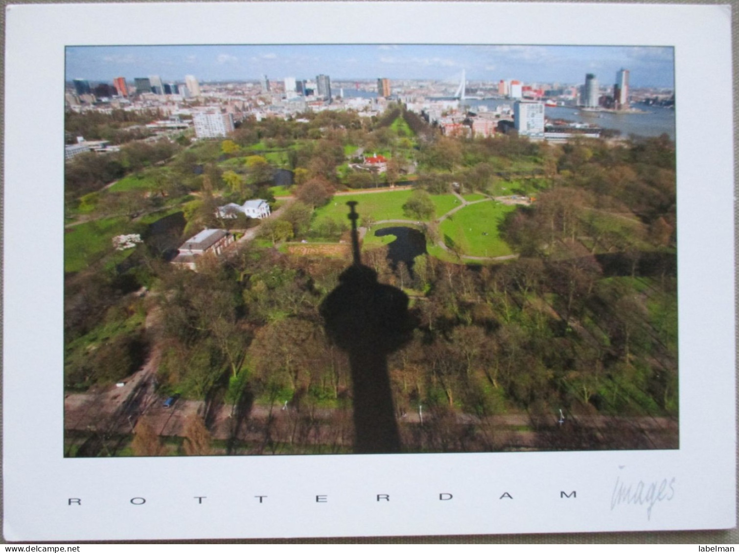 HOLLAND NETHERLAND ROTTERDAM HARBOUR EUROMAST KARTE POSTCARD CARTOLINA ANSICHTSKARTE CARTE POSTALE POSTKARTE CARD - Rotterdam