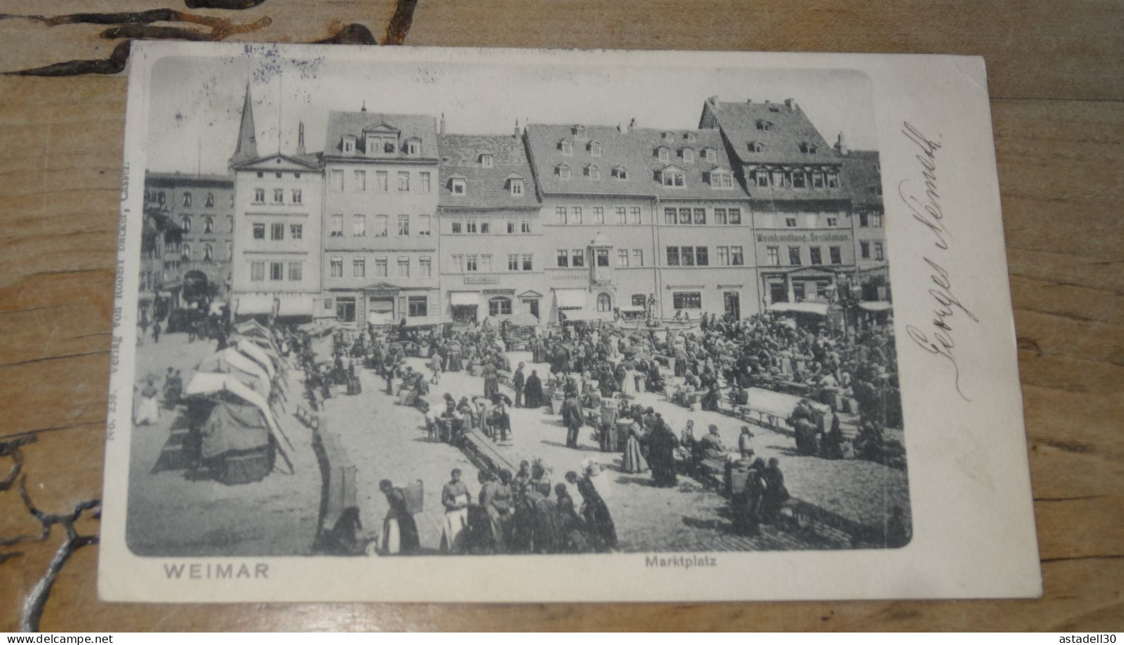 WEIMAR, Marktplatz ................ BE-18340 - Weimar