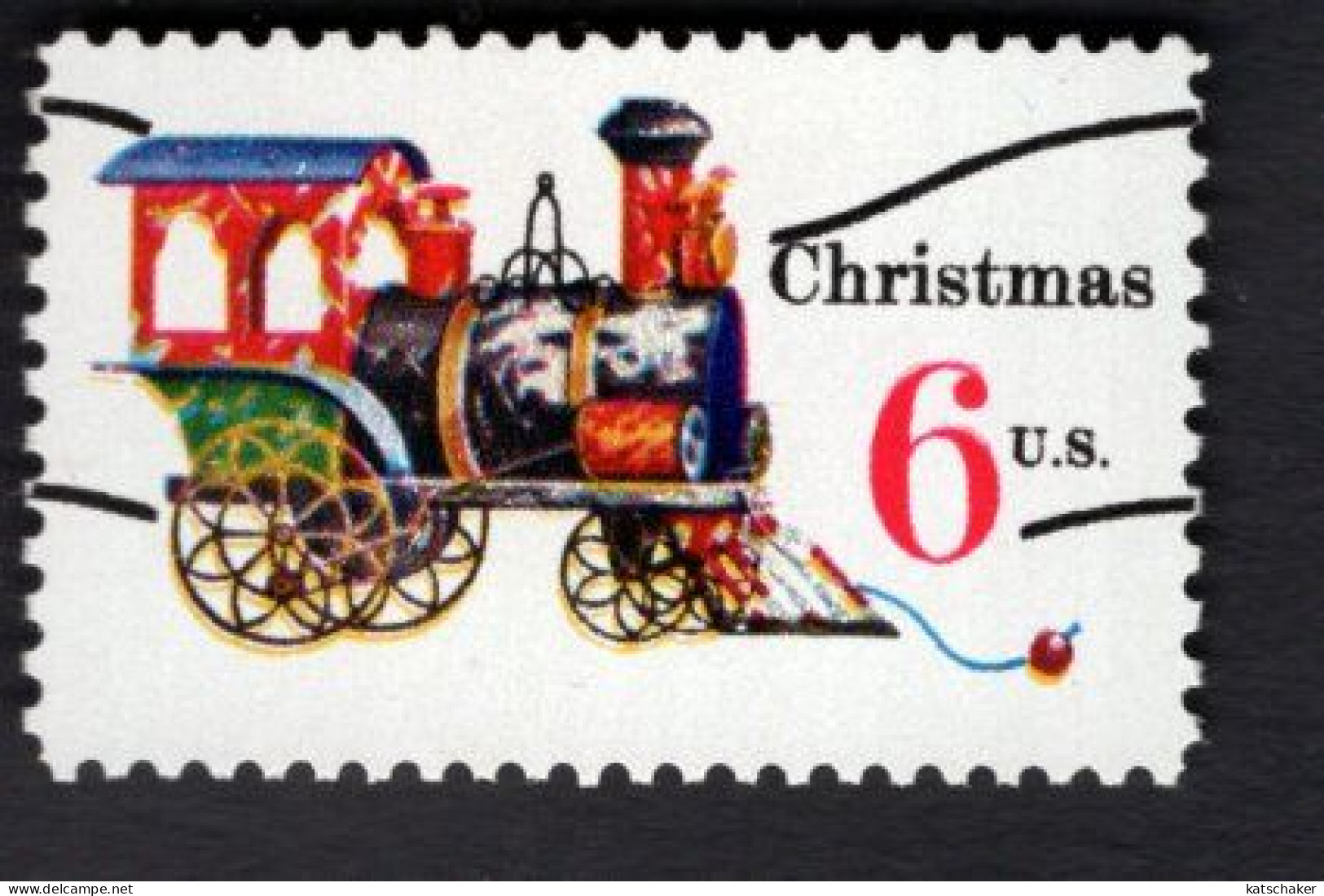 2011870997 1970 SCOTT 1415a (XX) POSTFRIS MINT NEVER HINGED - CHRISTMAS CHILDREN TOYS - TIN & CAST-IRON LOCOMOTIVE - Neufs