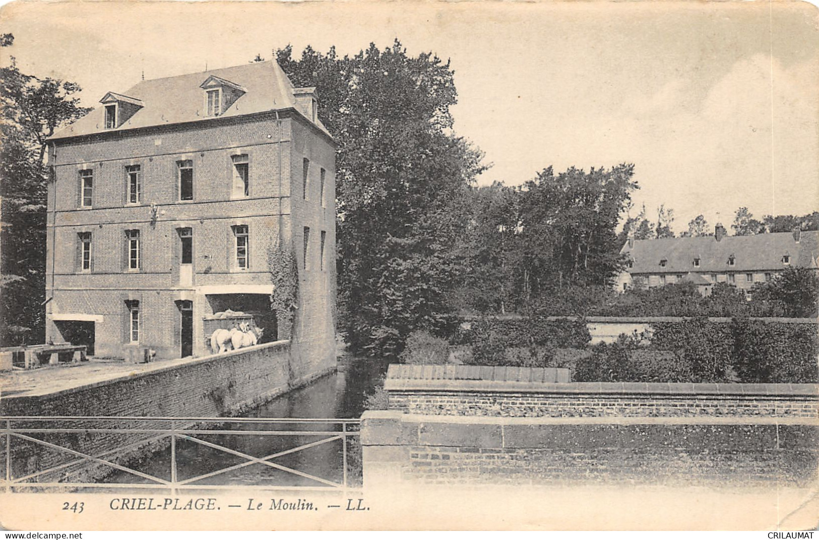 76-CRIEL PLAGE-LE MOULIN-N°6024-E/0013 - Criel Sur Mer