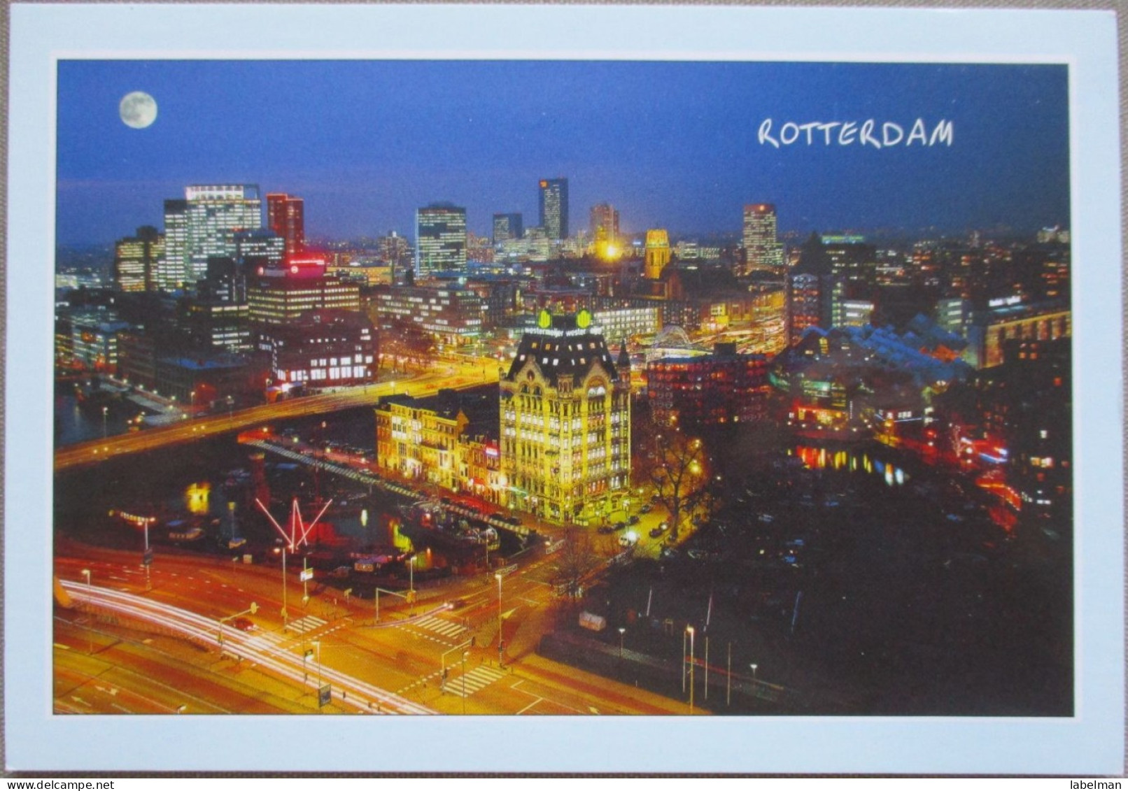 HOLLAND NETHERLAND ROTTERDAM HARBOUR WHITE HOUSE KARTE POSTCARD CARTOLINA ANSICHTSKARTE CARTE POSTALE POSTKARTE CARD - Rotterdam