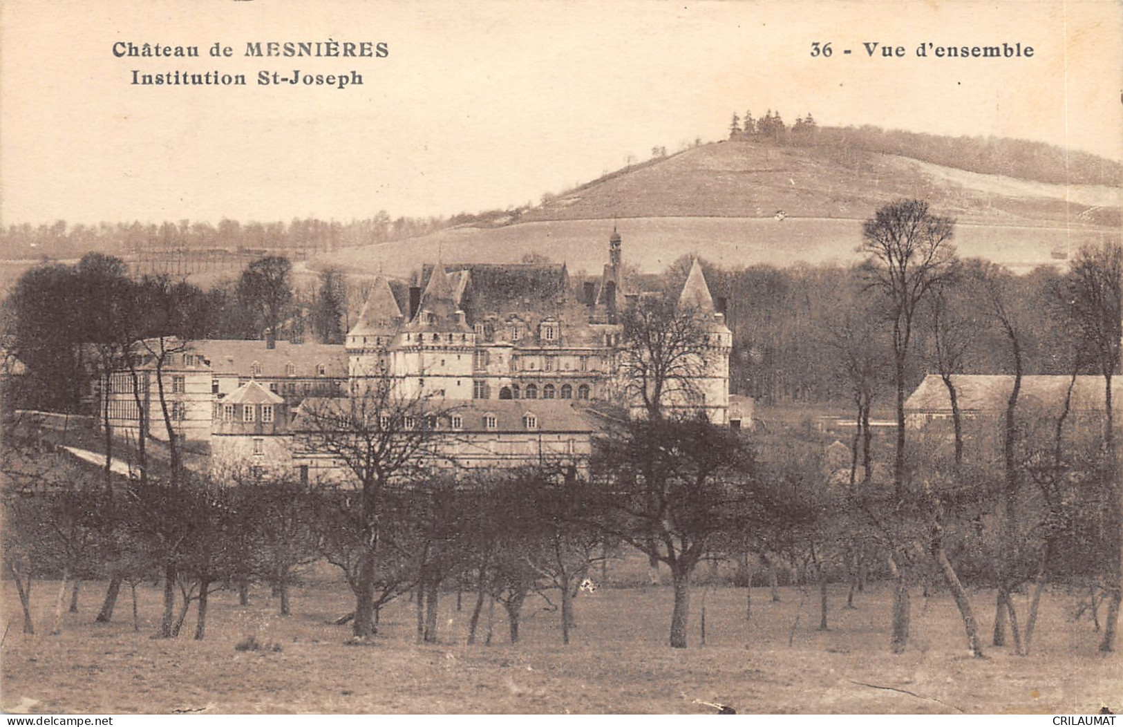 76-MESNIERES-INSTITUTION SAINT JOSEPH-N°6024-D/0179 - Mesnières-en-Bray