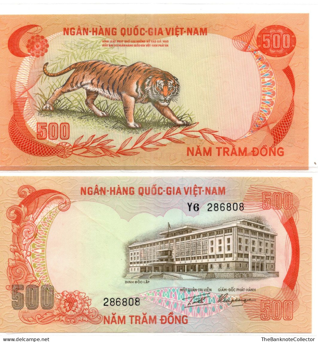 South Vietnam 500 Dong ND 1972 P-33 UNC - Vietnam