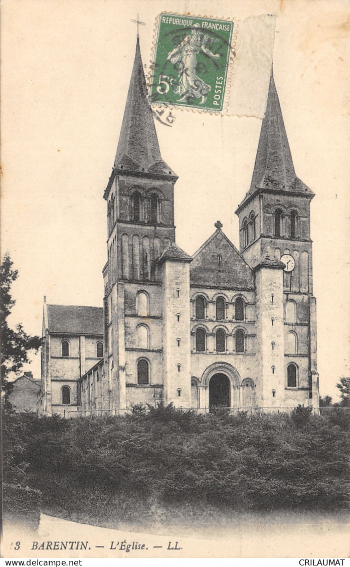 76-BARENTIN-L EGLISE-N°6024-D/0109 - Barentin