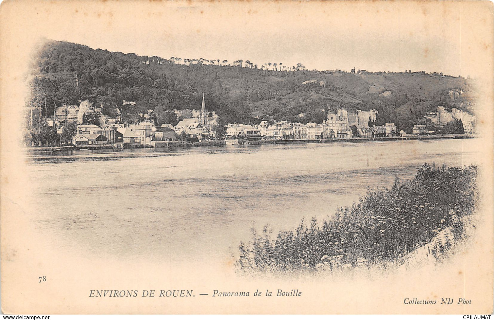76-LA BOUILLE-N°6024-C/0301 - La Bouille