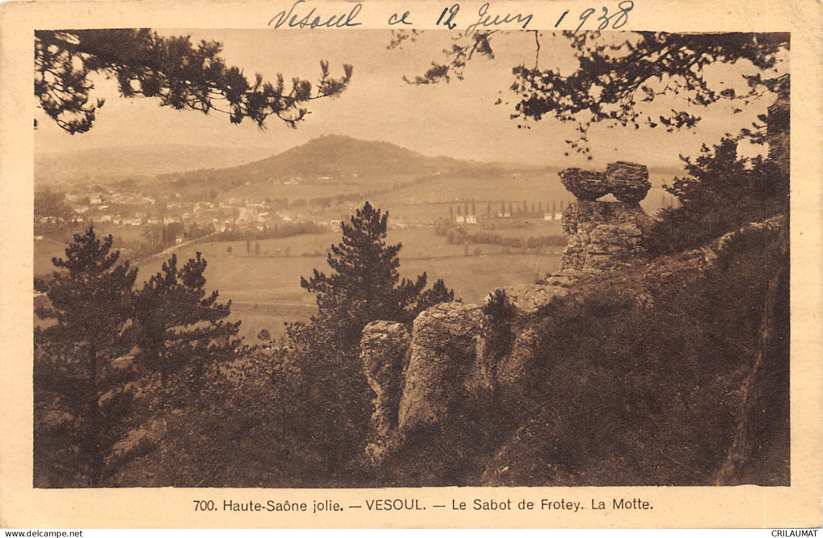 70-VESOUL-LE SABOT DE FROTEY-N°6024-C/0119 - Vesoul