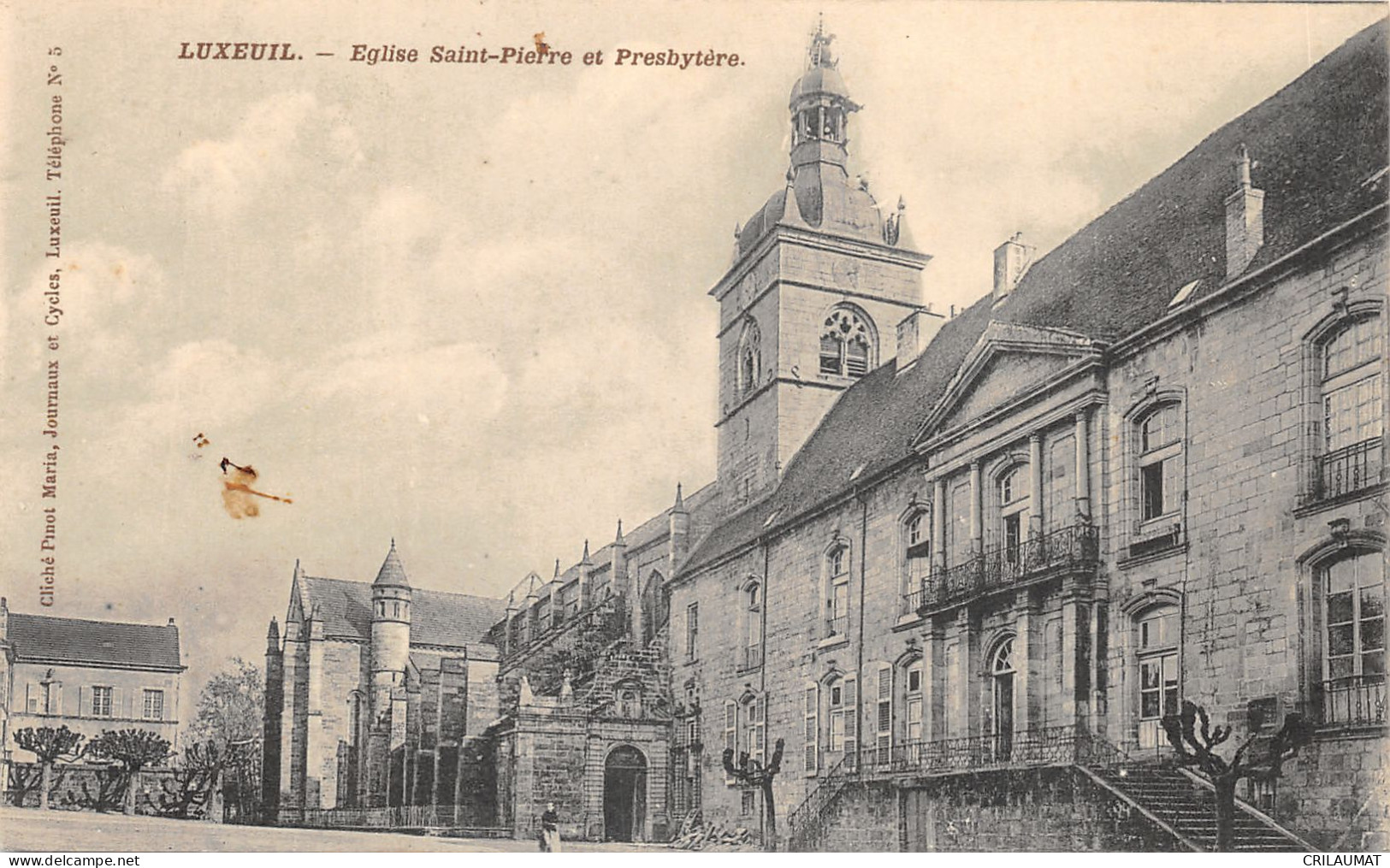 70-LUXEUIL LES BAINS-EGLISE SAINT PIERRE-N°6024-B/0305 - Luxeuil Les Bains