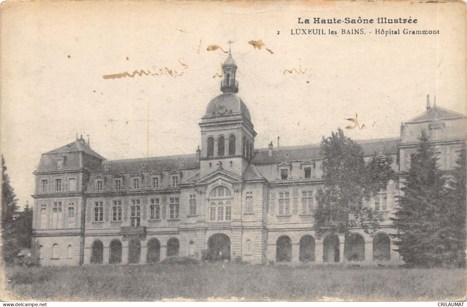 70-LUXEUIL LES BAINS-HOPITAL GRAMMONT-N°6024-B/0295 - Luxeuil Les Bains