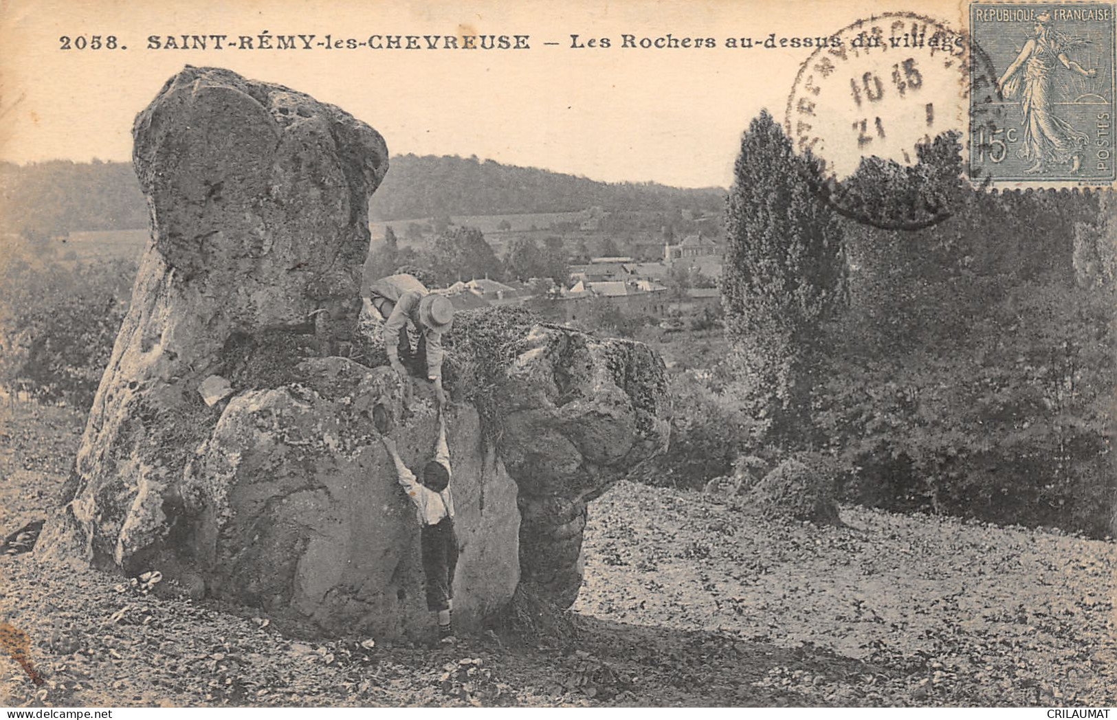 78-SAINT REMY LES CHEVREUSE-LES ROCHERS-N°6024-G/0091 - St.-Rémy-lès-Chevreuse