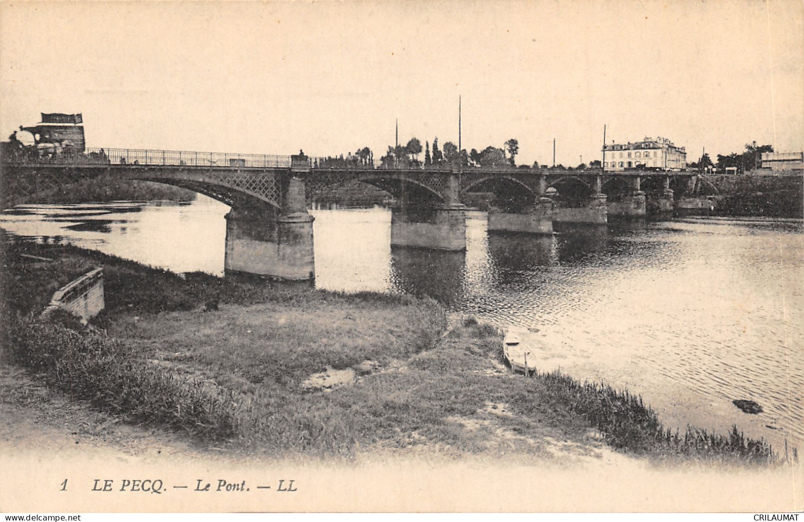 78-LE PECQ-LE PONT-N°6024-G/0051 - Le Pecq