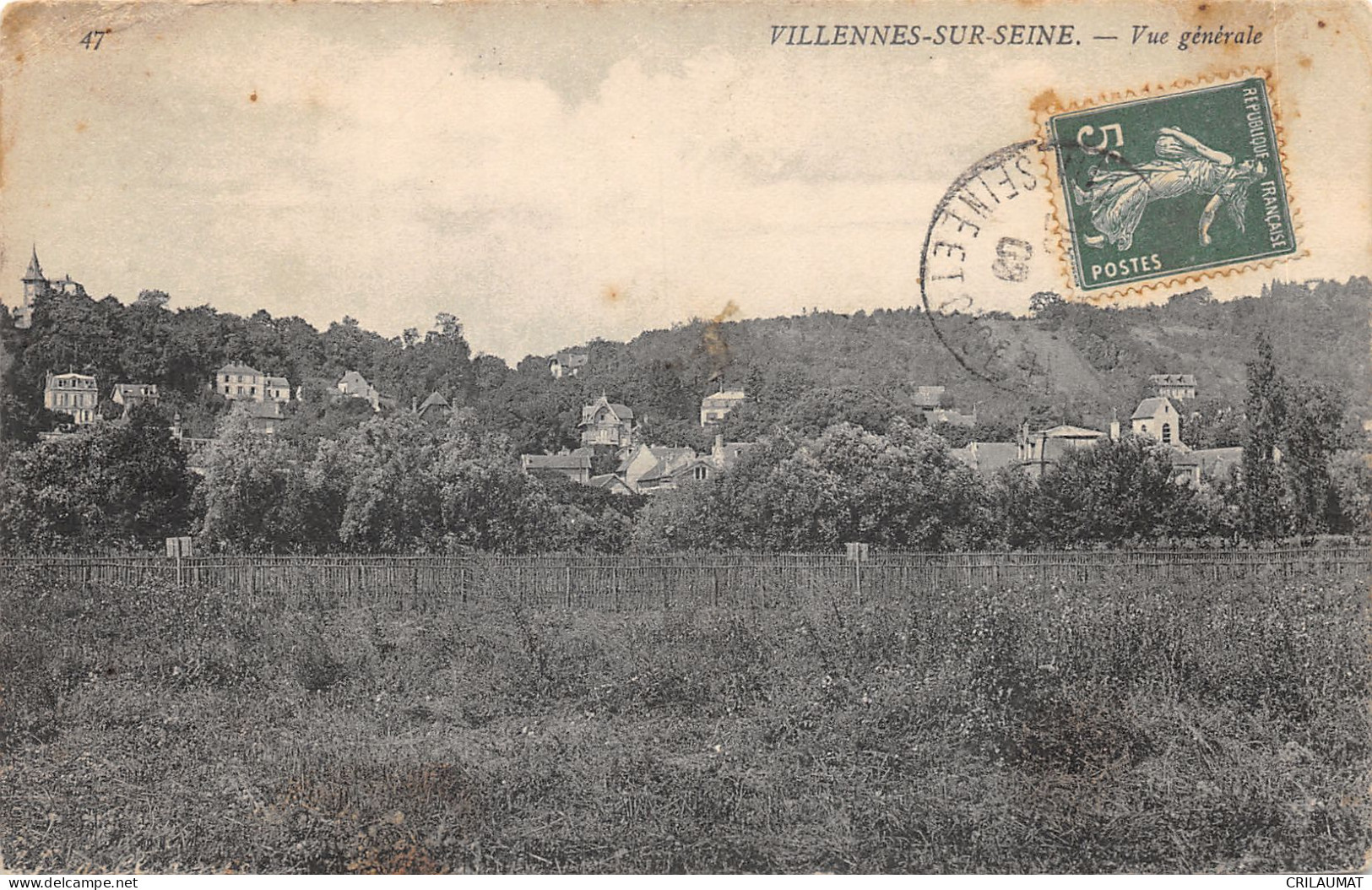 78-VILLENNES SUR SEINE-VUE GENERALE-N°6024-G/0047 - Villennes-sur-Seine