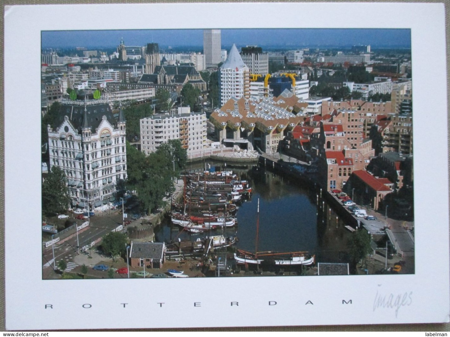 HOLLAND NETHERLAND ROTTERDAM HARBOUR WHITE HOUSE KARTE POSTCARD CARTOLINA ANSICHTSKARTE CARTE POSTALE POSTKARTE CARD - Rotterdam